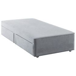 Hypnos Firm Edge 2 Drawer Divan Storage Bed, Single Linoso Sky